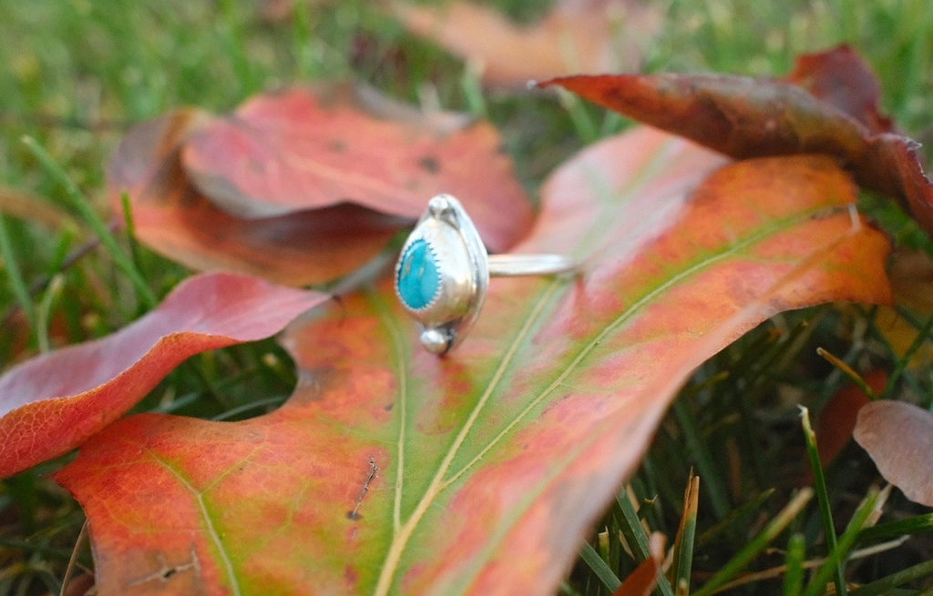 Sierra Blue Dotty Ring