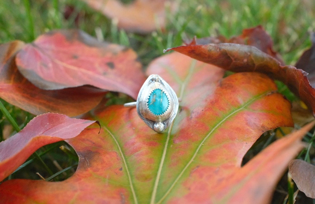 Sierra Blue Dotty Ring